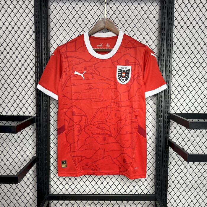 Mens Austria 2024/25 Home Jersey 2