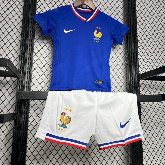 Kids France 2024/25 Home Kit 4