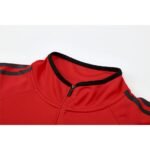 Mens AC Milan 2005/06 1/4 Zip Sweatshirt Retro Style 3