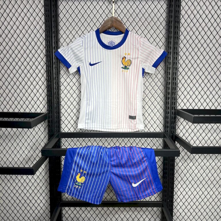 Kids France 2024/25 Away Kit 1