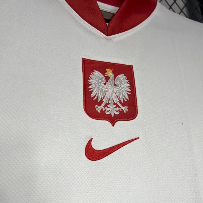 Mens Poland 2024/25 Home Jersey 5