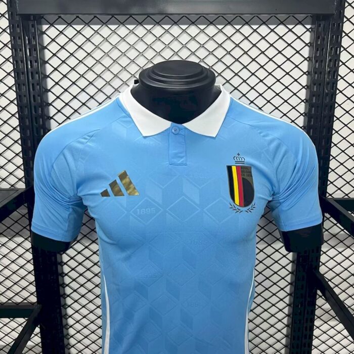 Mens Belgium 2024/25 Away Jersey Player Version 3