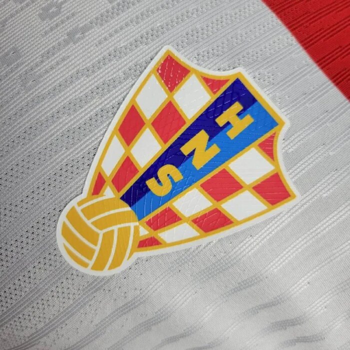 Mens Croatia 2024/25 Home Jersey Player Version 4