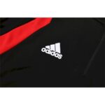 Mens AC Milan 2005/06 1/4 Zip Sweatshirt Retro Style 7