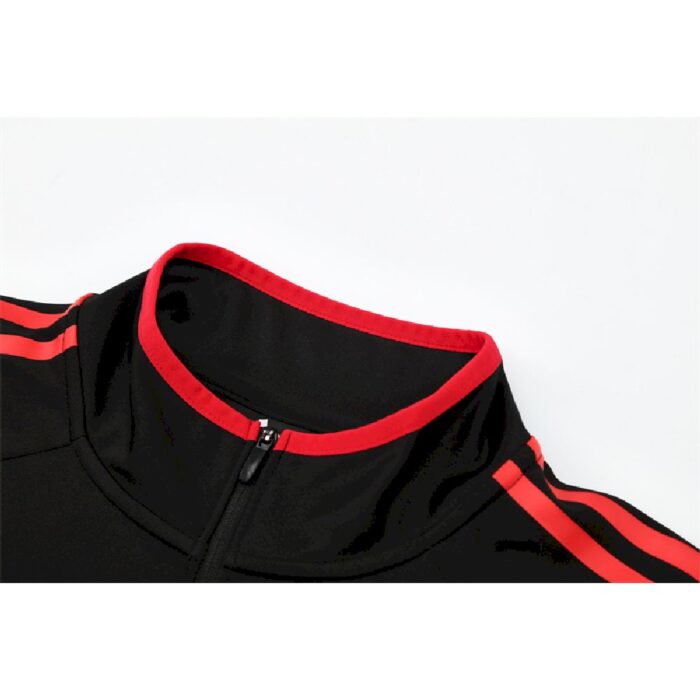 Mens AC Milan 2005/06 1/4 Zip Sweatshirt Retro Style 2
