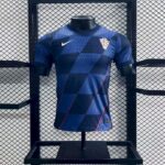 Mens Croatia 2024/25 Away Jersey Player Version 2