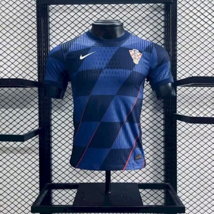 Mens Croatia 2024/25 Away Jersey Player Version 2