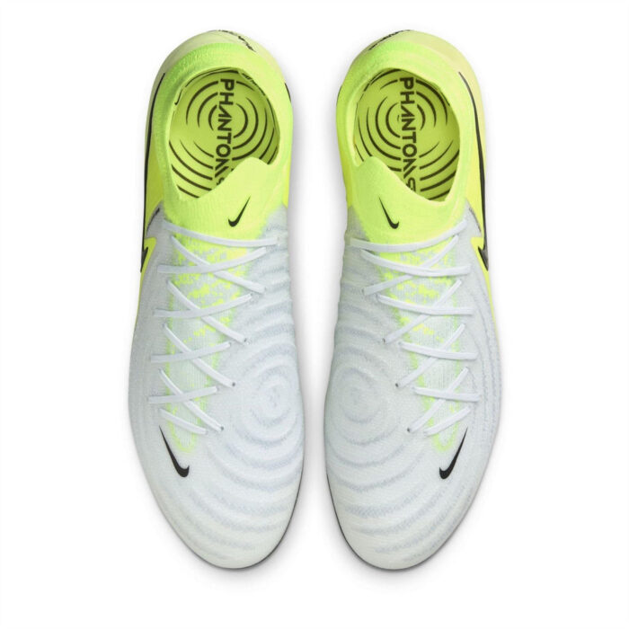 Nike Phantom Gx 2 Soft Ground Football Boots – Silver/Volt - Image 5