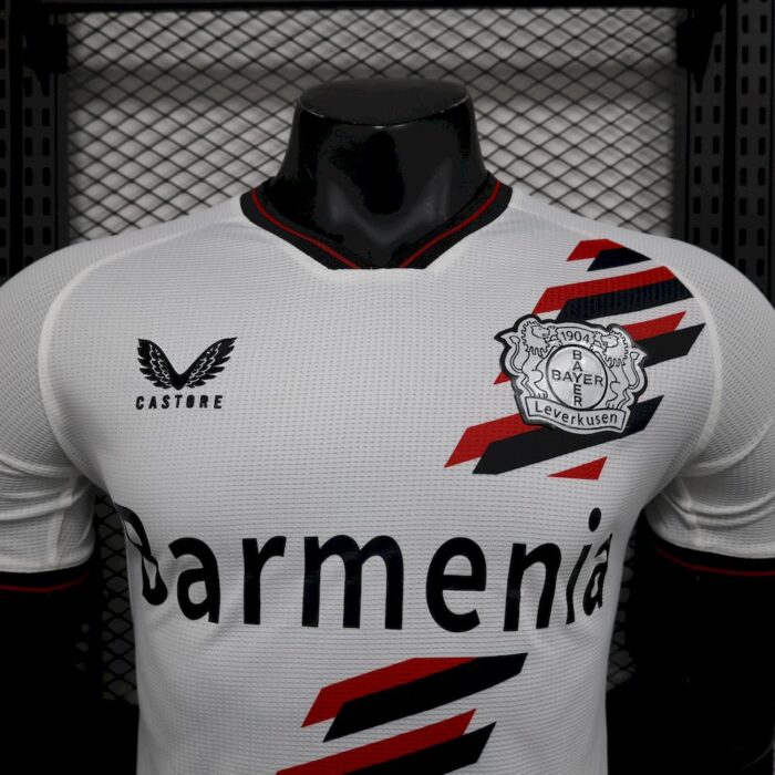 Mens Bayer 04 Leverkusen 2024/25 Away Jersey Castore Player Version 10