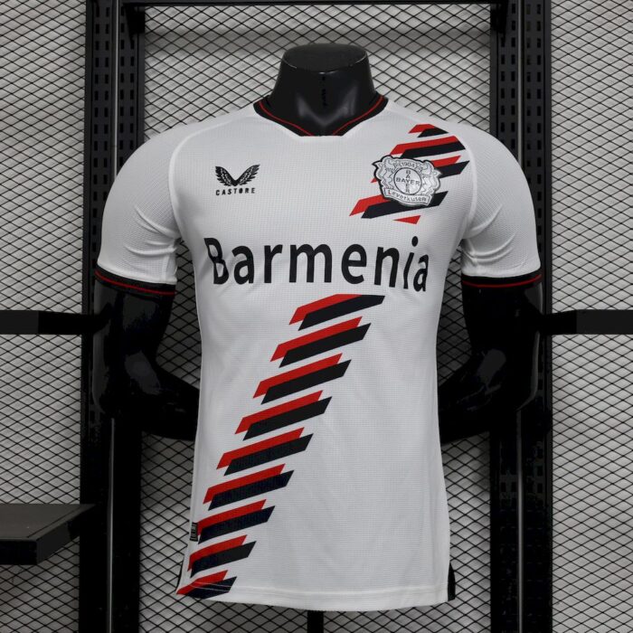 Mens Bayer 04 Leverkusen 2024/25 Away Jersey Castore Player Version 2