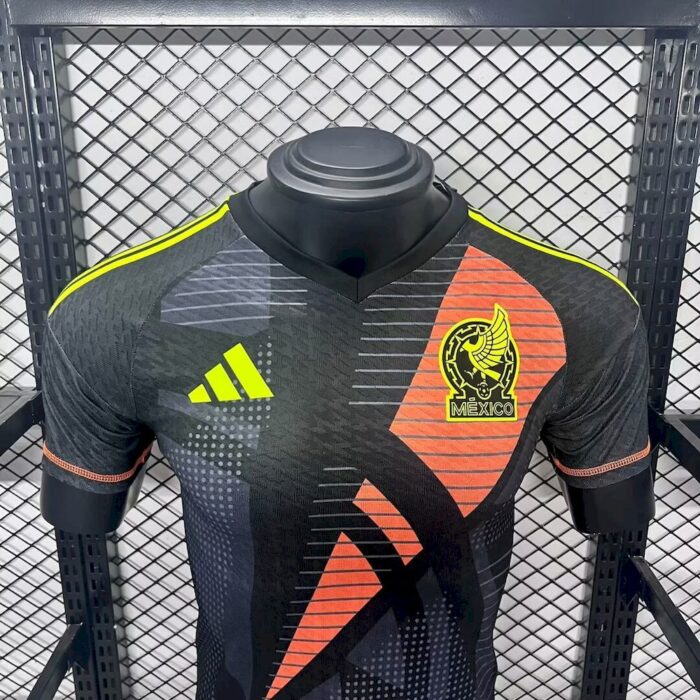 Mens Mexico 2024/25 Goalkeeper Jersey Player Version 3