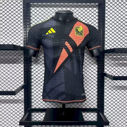 Mens Mexico 2024/25 Goalkeeper Jersey Player Version 2