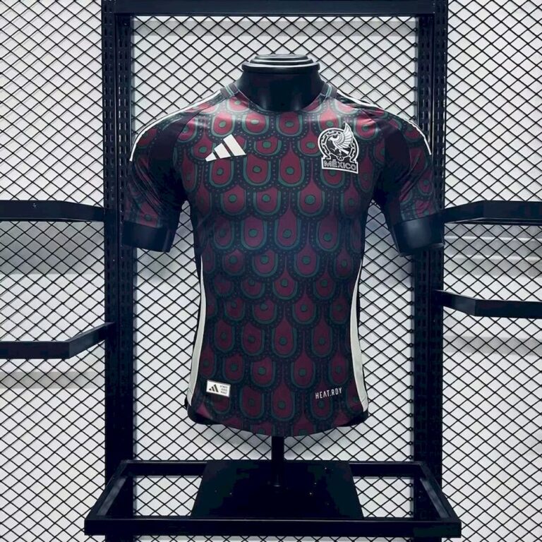 Mens Mexico 2024/25 Home Jersey Player Version 3
