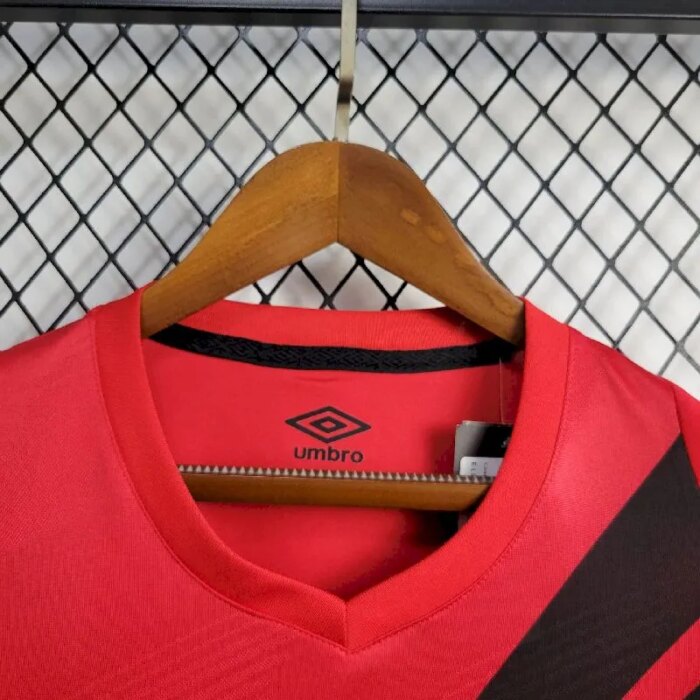 Mens Athletico Paranaense 2024/25 Home Jersey 3