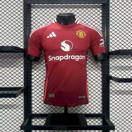 Mens Manchester United 2024/25 Home Jersey Player Version 3