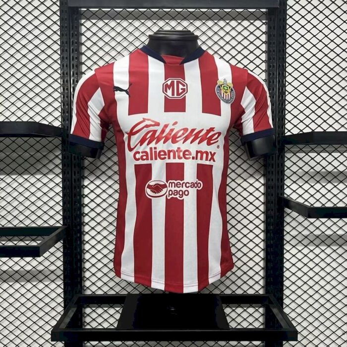 Mens Chivas 2024/25 Home Jersey Player Version 3