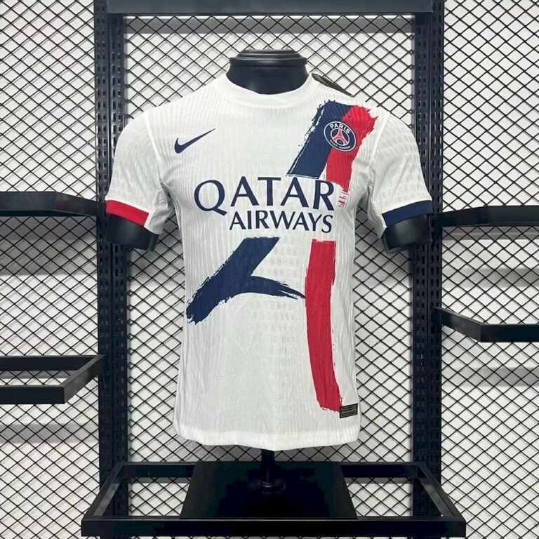 Mens Paris Saint-Germain 2024/25 Away Jersey Player Version 3