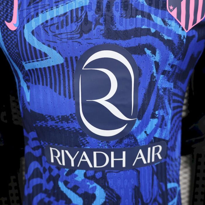 Mens Atletico Madrid 2024/25 Third Jersey Player Version 9