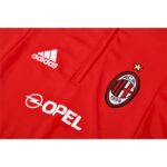Mens AC Milan 2004/05 1/4 Zip Sweatshirt Retro Style 4