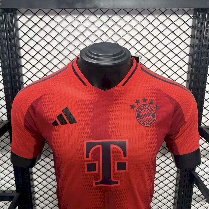 Mens Bayern Munich 2024/25 Home Jersey Player Version 3