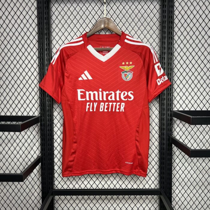Mens Benfica 2024/25 Home Jersey 4