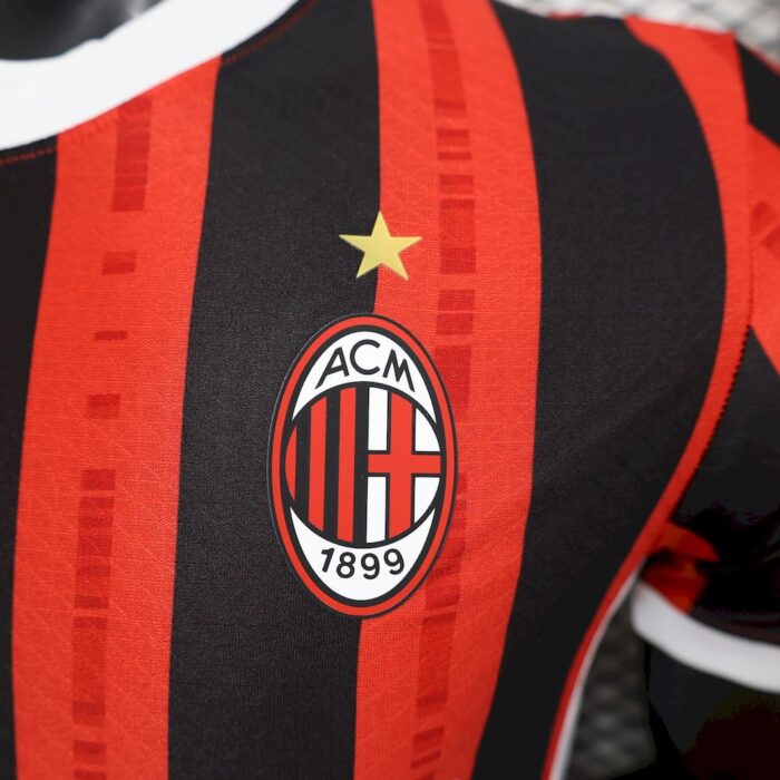 Mens AC Milan 2024/25 Home Jersey Player Version 2
