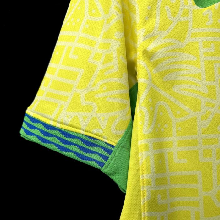 Mens Brazil 2024/25 Home Jersey 4
