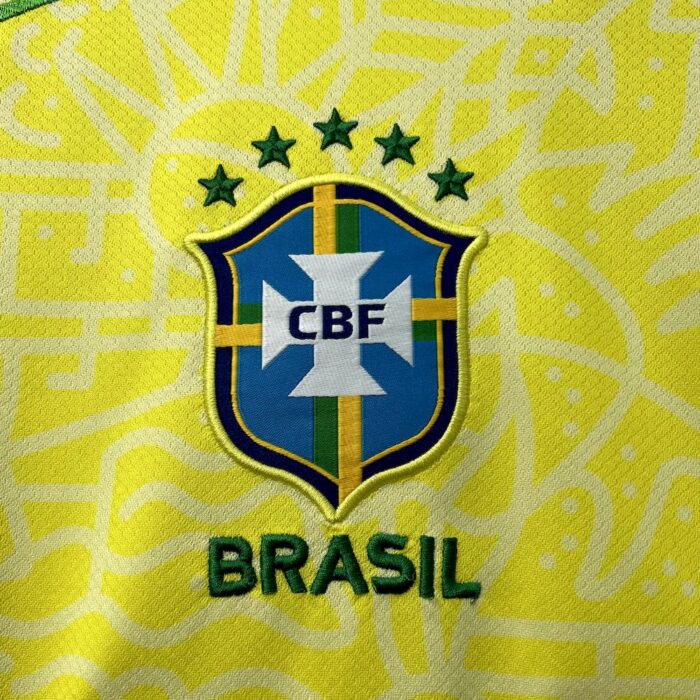 Mens Brazil 2024/25 Home Jersey 3