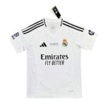 Mens Real Madrid 2024/25 Home Champions League Champions Jersey