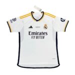 Mens Real Madrid 2023/24 Home Champions League Champions Jersey
