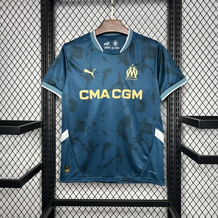 Mens Olympique Marseille 2024/25 Away Jersey 2
