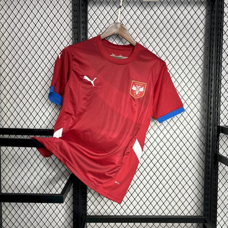 Mens Serbia 2024/25 Home Jersey