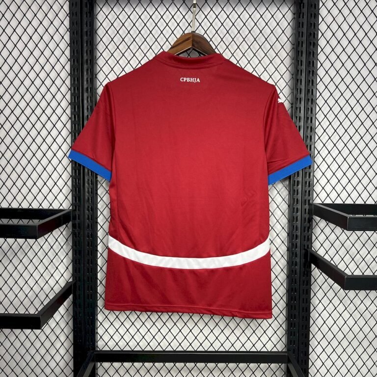 Mens Serbia 2024/25 Home Jersey 1