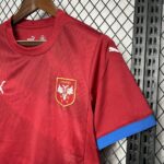 Mens Serbia 2024/25 Home Jersey 4