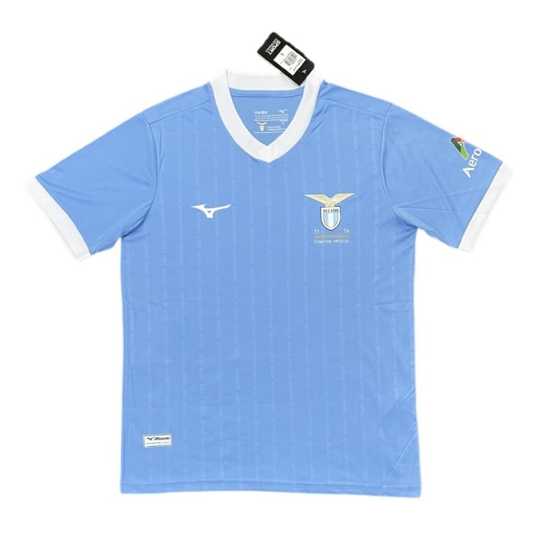 Mens S.S. Lazio 2024/25 50th Champion Edition Jersey