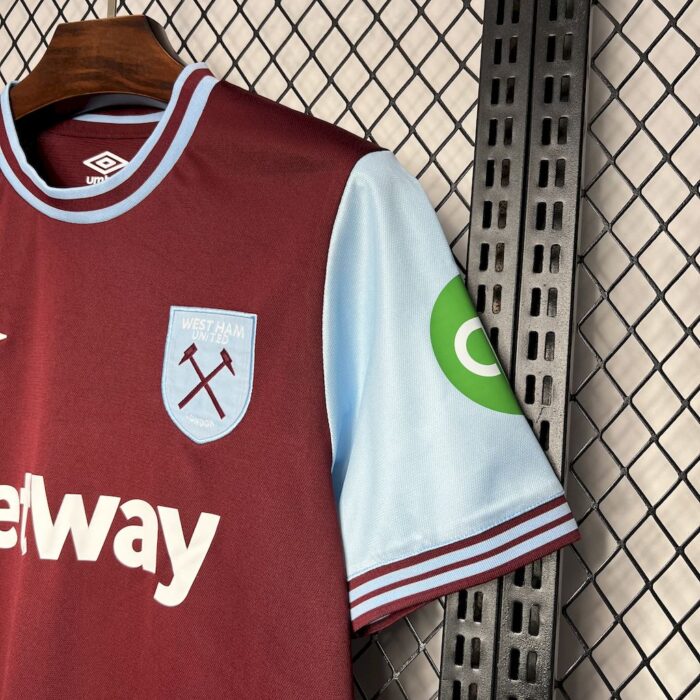 Mens West Ham United 2024/25 Home Jersey 4