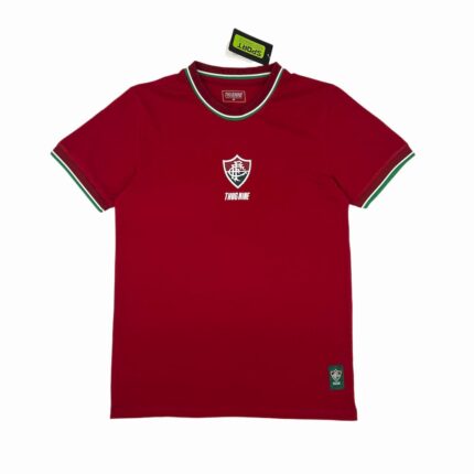 Mens Fluminense 2023/24 Camisa Thug Nine / FFC RETRO 02 5