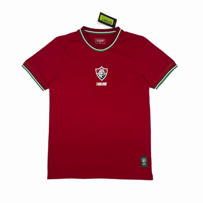 Mens Fluminense 2023/24 Camisa Thug Nine / FFC RETRO 02 5