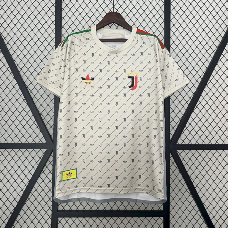 Mens Juventus 2024/25 Gucci Joint Edition Jersey