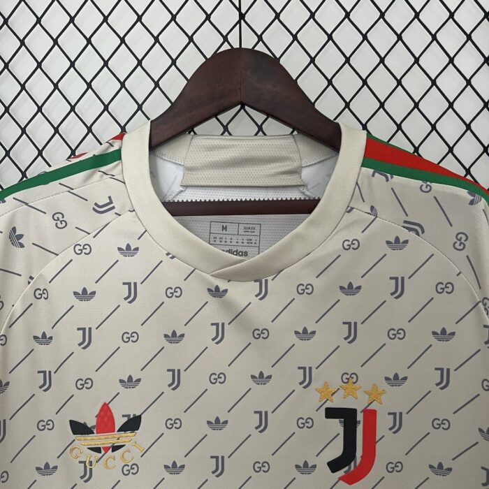 Mens Juventus 2024/25 Gucci Joint Edition Jersey 3