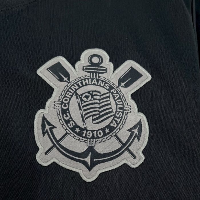 Mens Corinthians 2024/25 Away+Sponsors Jersey 2