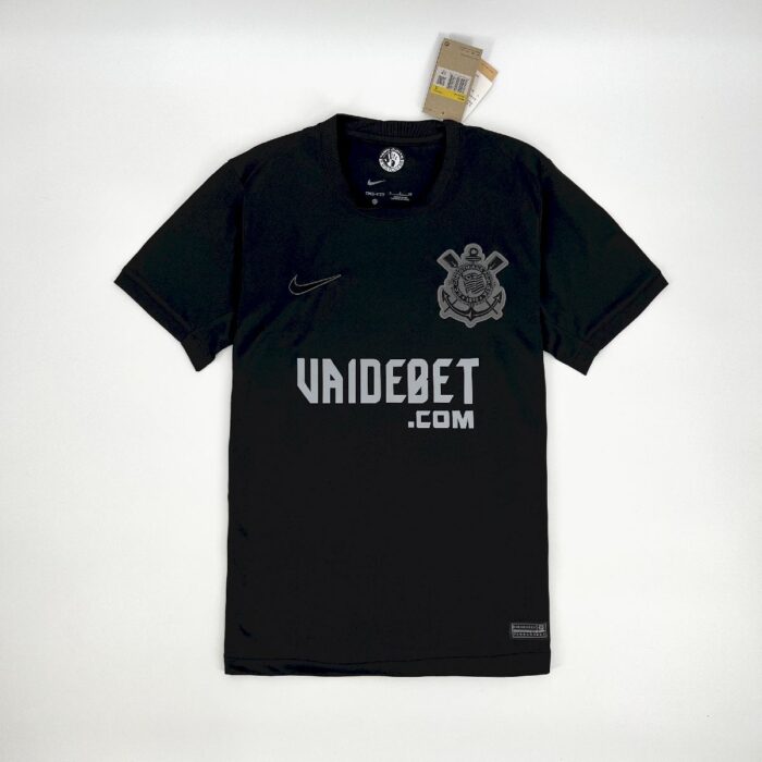 Mens Corinthians 2024/25 Away+Sponsors Jersey 6