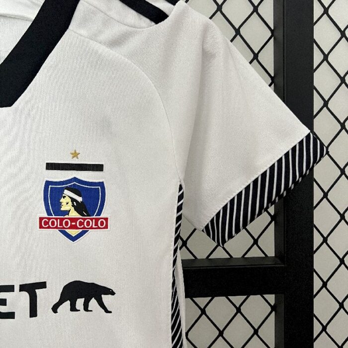Kids Colo Colo 2024/25 Home Kit 4