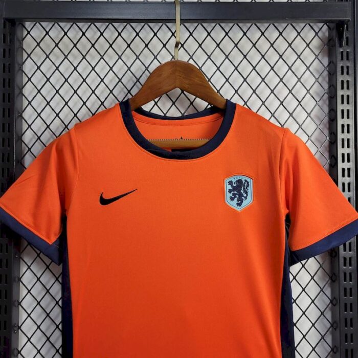 Kids Netherlands 2024-25 Home Kit 4