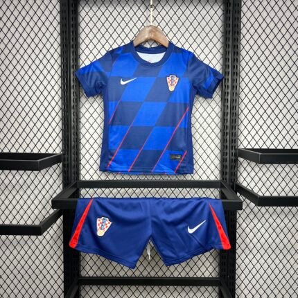 Kids Croatia 2024/25 Away Kit 5