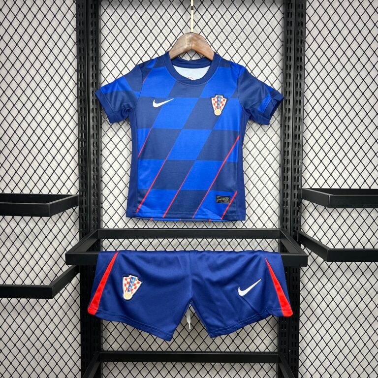 Kids Croatia 2024/25 Away Kit 5