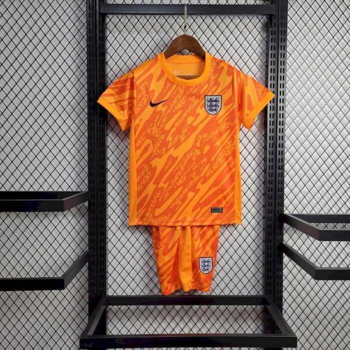 Kids England 2024/25 Goalkeeper Kit 2