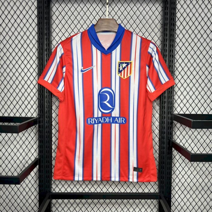 Mens Atletico Madrid 2024/25 Home Jersey 4
