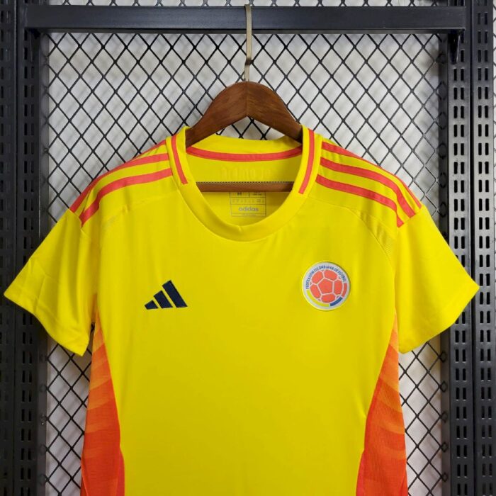 Womens Colombia 2024/25 Home Jersey 4