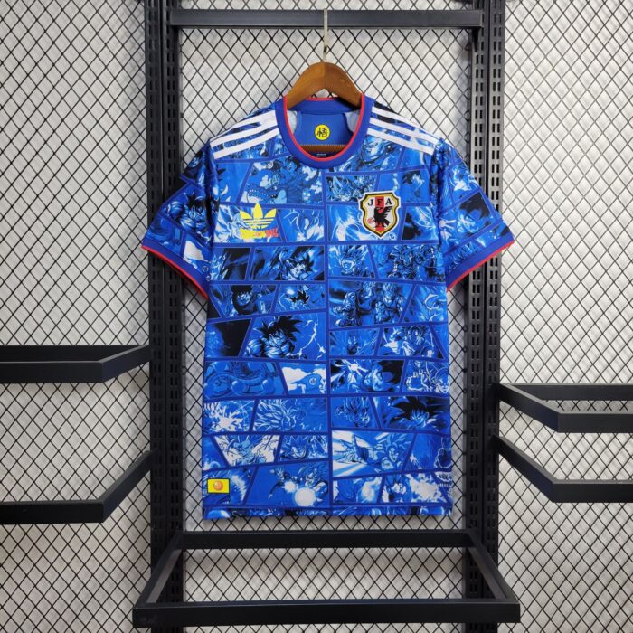 Mens Japan 2024/25 Concept Anime Goku Dragon Ball Jersey 2